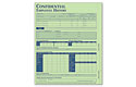 Employee History Folder Green